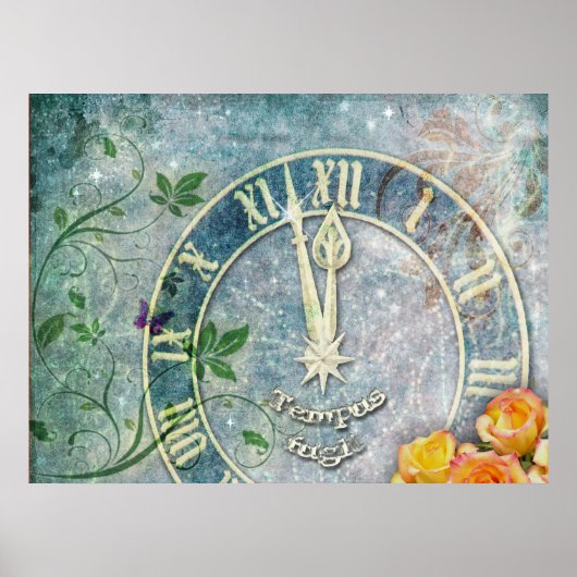 Tempus Fugit Poster (Voorkant)