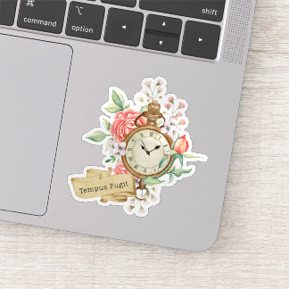 Tempus Fugit Sticker