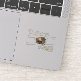 Tempus fugit sticker