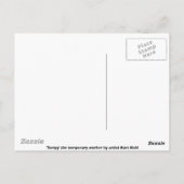 Tempy French Bread Briefkaart (Achterkant)