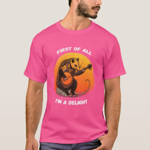Ten eerste ben ik een opgetogen sarcastische boze  t-shirt
