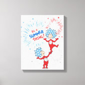Ten eerste, het is een zomer ding canvas afdruk (Voorkant)