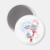 Ten eerste, het is een zomer ding magneet (Voorkant / Achterkant)