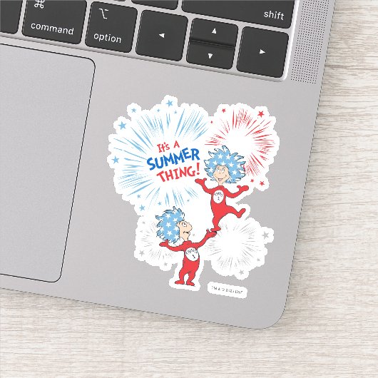 Ten eerste, het is een zomer ding sticker (Detail)