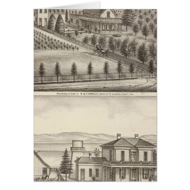 Ten eerste: Mathews-woningen, boerderijen (Voorkant)