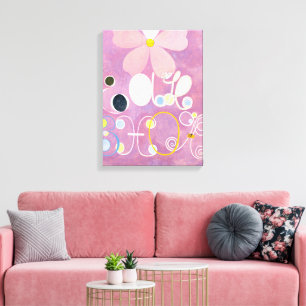 Ten Largest, nr. 5, volwassenheid Hilma af Klint Canvas Afdruk