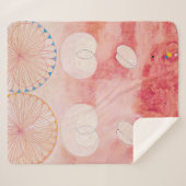 Ten Largest, nr. 9, Wisdom | Hilma af Klint | Sherpa Deken (Voorkant (horizontaal))