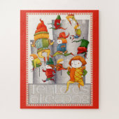 TEN LORDS A LEAPING 16x20 Big Pieces Puzzel Legpuzzel (Verticaal)