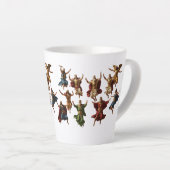 Ten Lords Leaping The Ten Commandments Vector Latte Mok (Rechterhoek)