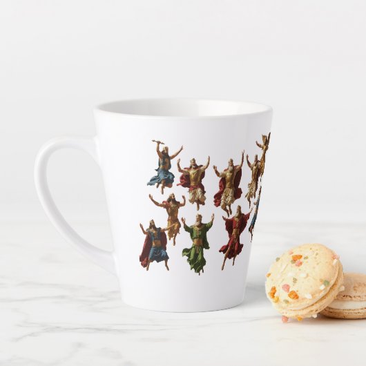 Ten Lords Leaping The Ten Commandments Vector Latte Mok (In situ)