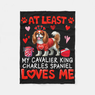 Ten minste Cavalier King Charles Spaniel die van m Fleece Deken