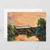 Ten noorden van de Berg Briefkaart (Voorkant / Achterkant)