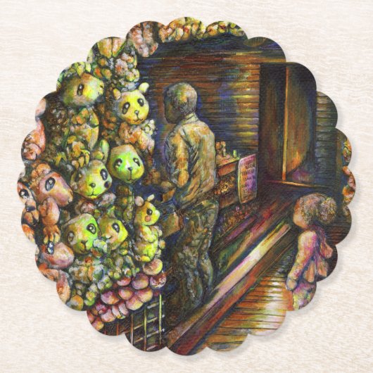 Ten noorden van het Circus Kartonnen Onderzetters (Voorkant)