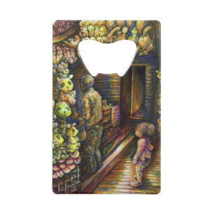 Ten noorden van het Circus Kredietkaart Flessenopener