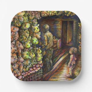 Ten noorden van het Circus Papieren Bordje