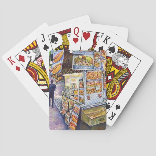 Ten noorden van het Circus Pokerkaarten (Achterkant)