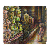 Ten noorden van het circus snijplank (Voorkant)