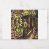 Ten noorden van het Circus Voedselcontainer Etiket (Enkel label)