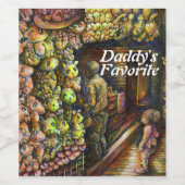 Ten noorden van het Circus Wijn Etiket (Enkel label)