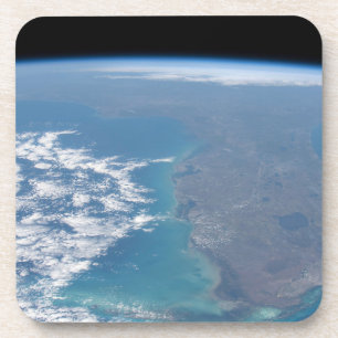 Ten noorden van het schiereiland Florida. Bier Onderzetter