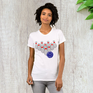 Ten Pin Bowling Vrouwen T-shirt