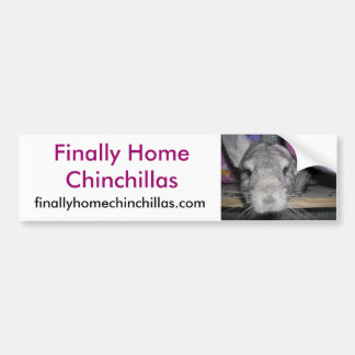Ten slotte Thuis Chinchillas Bumpersticker, Esther Bumpersticker