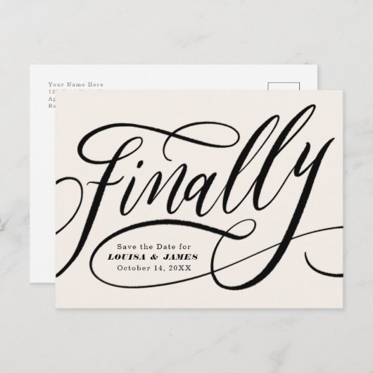 Ten slotte uitgesteld Wijzig de datum Opslaan van  Briefkaart (Voorkant / Achterkant)