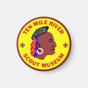 Ten Tien Mile River Scout Museum Magnet Small Magneet