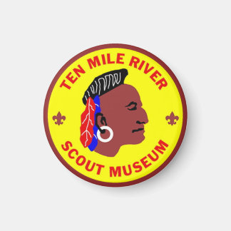 Ten Tien Mile River Scout Museum Magnet Small Magneet