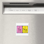 Tena periodieke table name magnet magneet (Insitu (Vaatwasser))