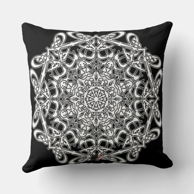 Tenacious Octa Glyph Pillow Kussen (Achterkant)