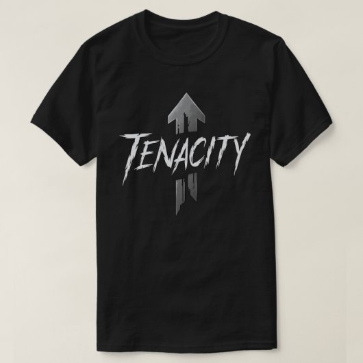 Tenacité - Motivation T-shirt Design (Design devant)