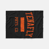 Tenafly High School Hs Tenafly Nj Phys Ed  Fleece Deken (Voorkant (Horizontaal))