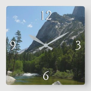 Tenaya Creek in Yosemite National Park Vierkante Klok