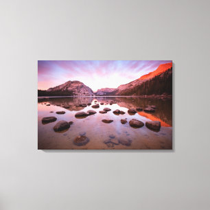 Tenaya Lake Canvas Afdruk
