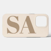 tendance Antique Blanc avec étui monogrammé Case-M (Verso (horizontal))