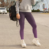 Tendance Automne Couleur Plum Purple Ombre Legging