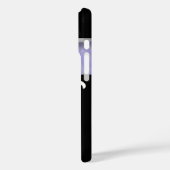 Tendance coque iphone Abstrait Lavender Violet (Verso / Gauche)