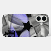 Tendance coque iphone Abstraite Lavender Violet (Verso (horizontal))