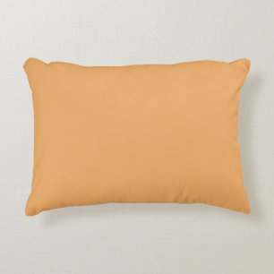 Tendance Couleur - Coussin d'accent Orange Doux