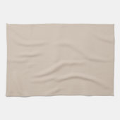 Tendance Couleur Doux Taupe Serviette de cuisine (Horizontal)
