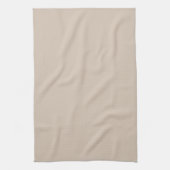 Tendance Couleur Doux Taupe Serviette de cuisine (Vertical)