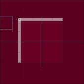 Tendance Couleur Tissu bordeaux foncé (Carreau)