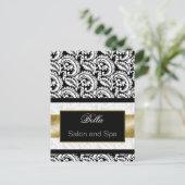 tendance damask or business ThankYou Cartes (Debout devant)