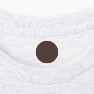 Tendance Dark Mocha Brown - Étiquette