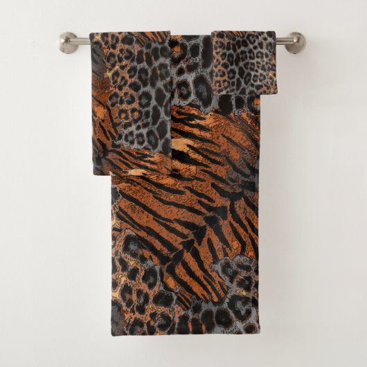 Tendance de la peau de tigre léopard (En situation)