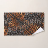 Tendance de la peau de tigre léopard (Serviette à main)