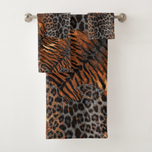 Tendance de la peau de tigre léopard