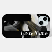 Tendance des coques iphone personnels Abstrait noi (Verso (horizontal))