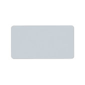 Tendance Dusty Bluish Grey - Étiquette de adresse (Devant)